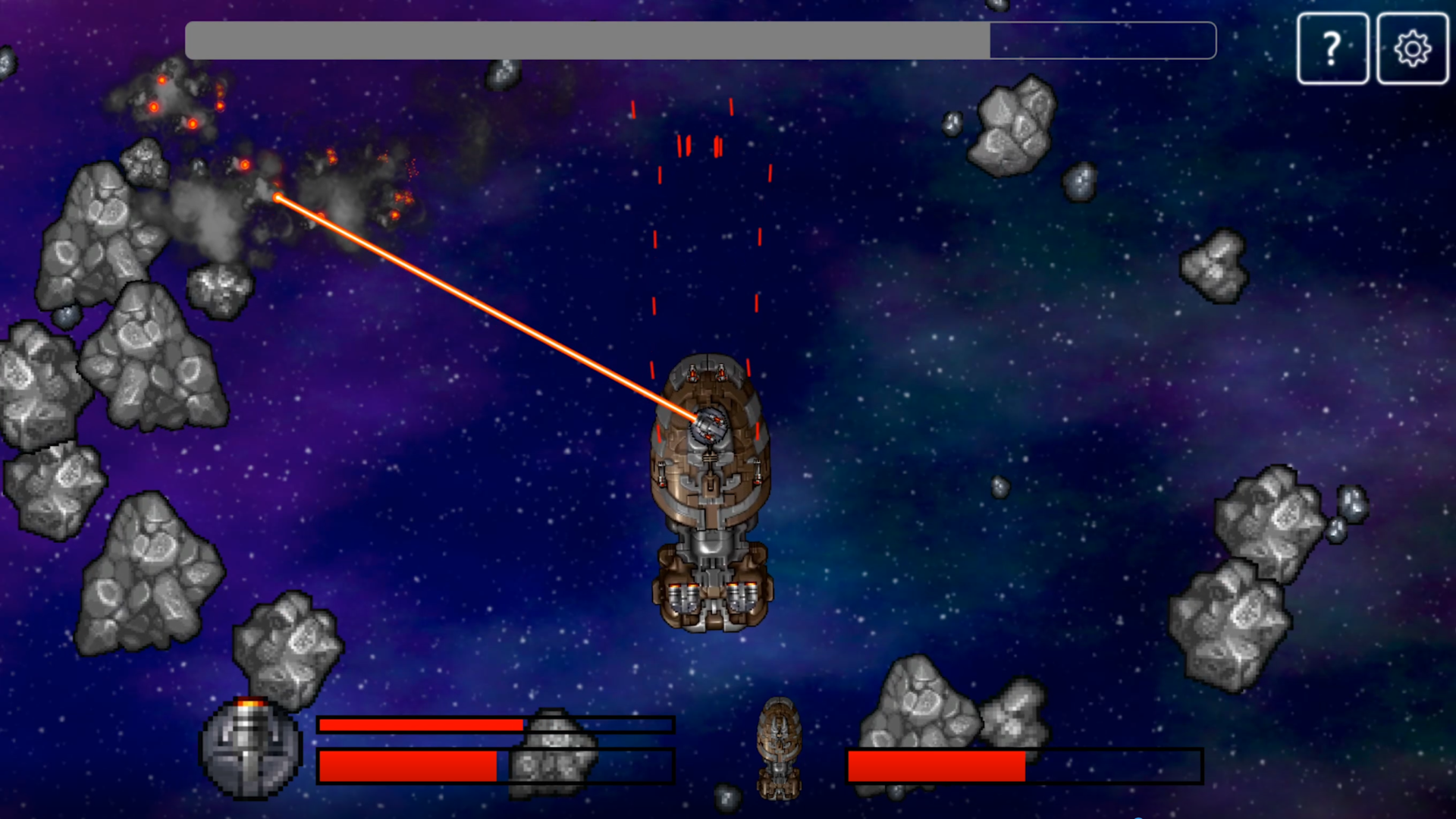 Asteroids: Multiplayer. Photo 2